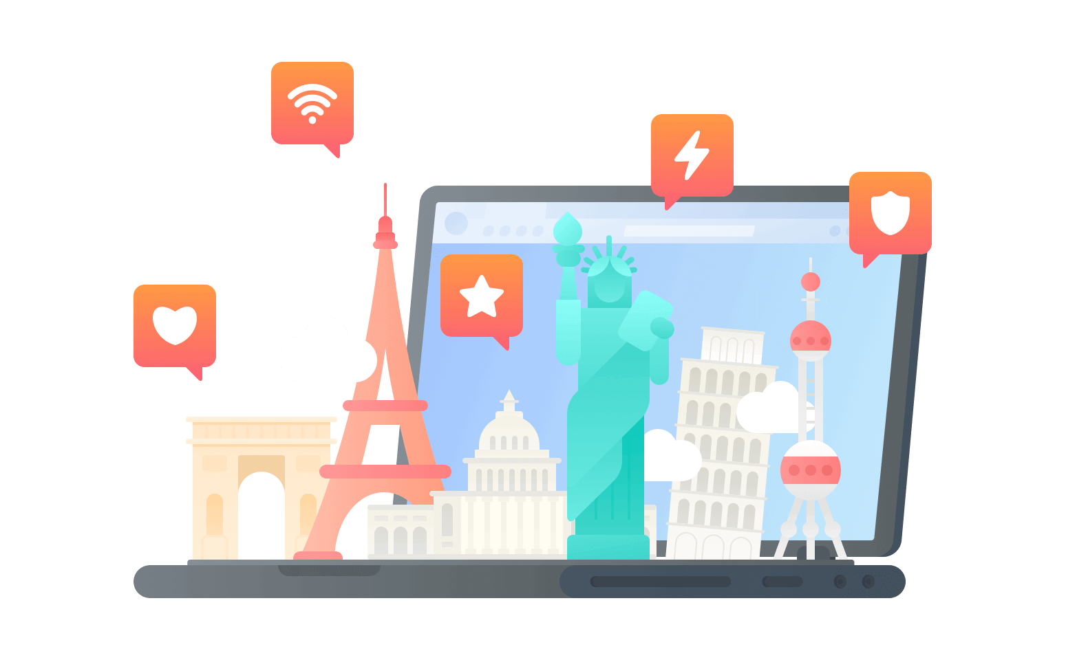 在圣多美和普林西比连接到中国的加速器 - 加速网